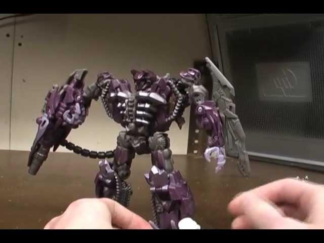 Transformers Dark of the Moon Mech Tech Voyager Shockwave Review