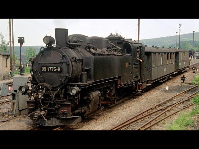 Sächsische Schmalspurbahnen - Thumer Netz 1973 - Narrow Gauge Railway in Saxony Part 1