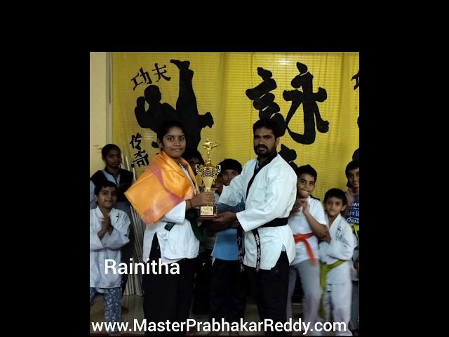 Nellore Rainitha Karate Training Indian Martial Arts Team Master Prabhakar Reddy +91 9849465401