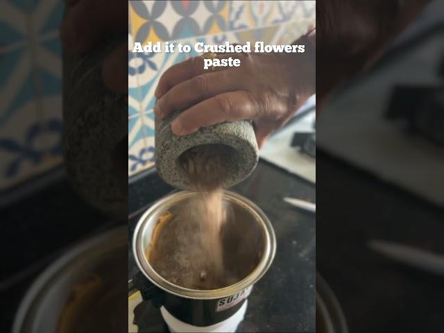 Make Dhoop from Old and Reused Flowers