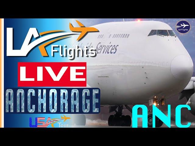 LIVE ANCHORAGE (ANC) TED STEVEN'S INTERNATIONAL AIRPORT | ALASKA PLANE SPOTTING | February 27, 2025