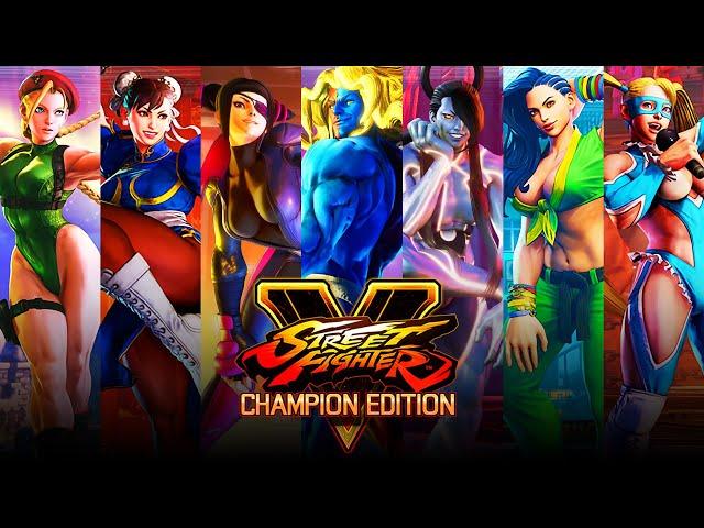 Street Fighter 5 Champion Edition - All Critical Arts