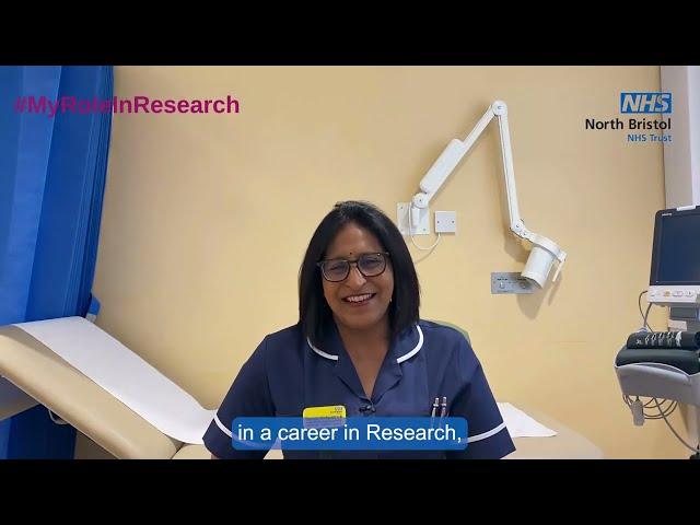 My Role in Research: Suriya - Senior Cancer Research Nurse