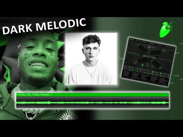 How PVLACE Makes DARK Melodic Melodies For Southside 808 Mafia | Fl Studio 20 Tutorial