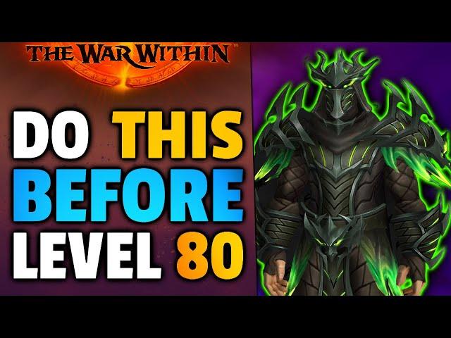 Do THIS While Leveling in WoW The War Within