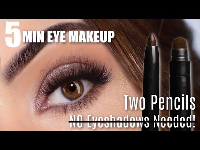 QUICK EASY EYE MAKEUP TUTORIAL |  One Matte and One Metallic | How To Apply Eyeliner