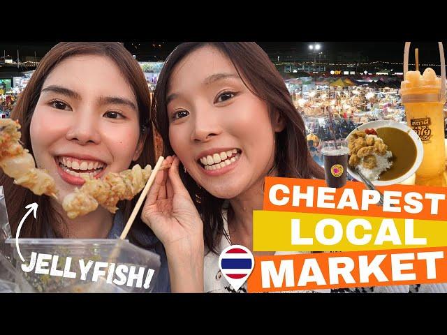 Cheapest Local Night Market HIDDEN in Bangkok!  Only the Locals Know! Sai Tai Centre Market 2023