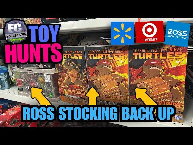 TOY HUNT: Ross stocking up for the Holidays & NEW figures at Target! #ross #toyhunt #toys #vlog