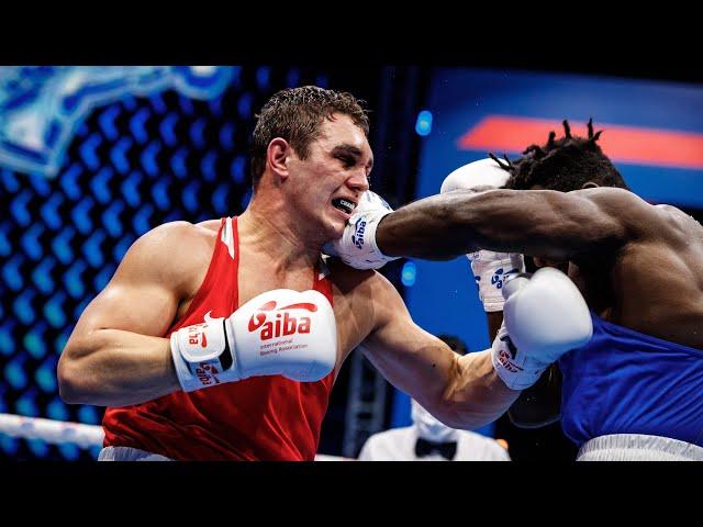 Nelvie Tiafack (GER) vs. Mark Petrovskii (RUS) AIBA World Boxing Championships 2021 (92+kg)