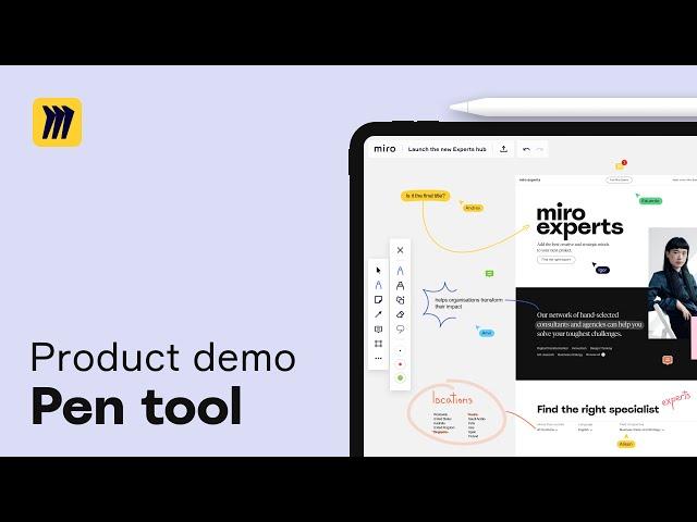 Meet the enhanced stylus support on touch devices in Miro