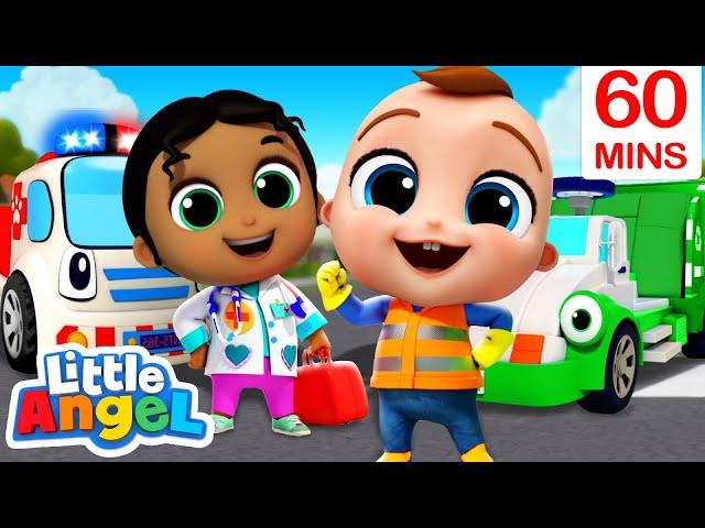 Jobs Song + More Little Angel Kids Songs & Nursery Rhymes