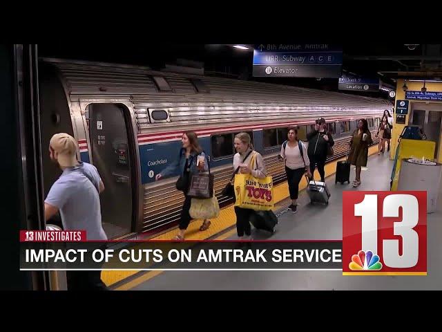 Capital Region impact on cuts to Amtrak service