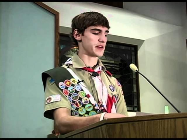 Connor Bahr - Eagle Scout Speech