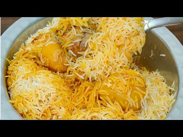 Kolkata Style Chicken Biryani | आलू वाला कोलकाता चिकन बिरयानी | Ashus Delicacies