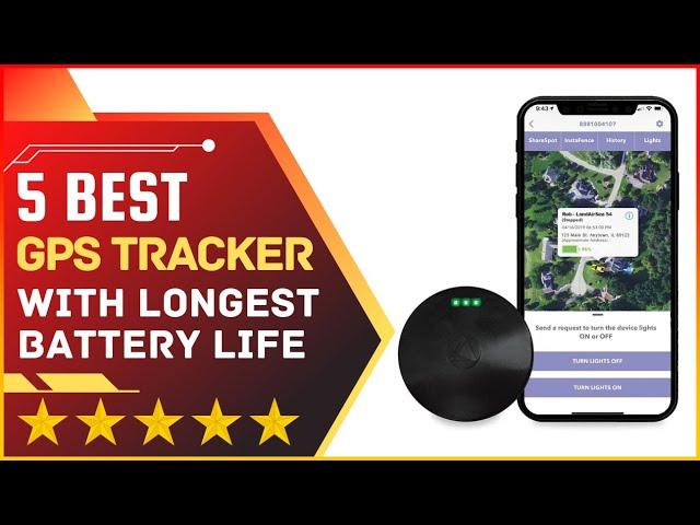  Best GPS Tracker with Longest Battery Life 2022 | Top 5 Buying Guide