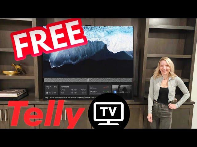 HONEST REVIEW - FREE TELLY TV - UNBOX ASSEMBLE REVIEW