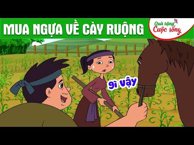 MUA NGỰA VỀ CÀY RUỘNG - Phim hoạt hình - Truyện cổ tích - Hoạt hình - Cổ tích - Quà tặng cuộc sống