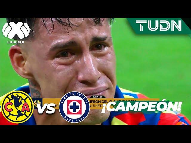 ¡PITAZO FINAL! América es BICAMPEÓN | América vs Cruz Azul | CL2024 - Liga Mx Final | TUDN