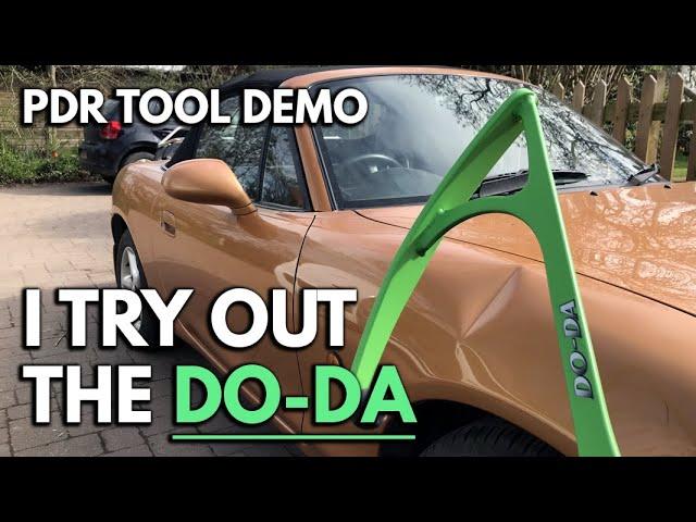 I Try Out The Do Da | PDR Training Paintless Dent Repair Tool Review