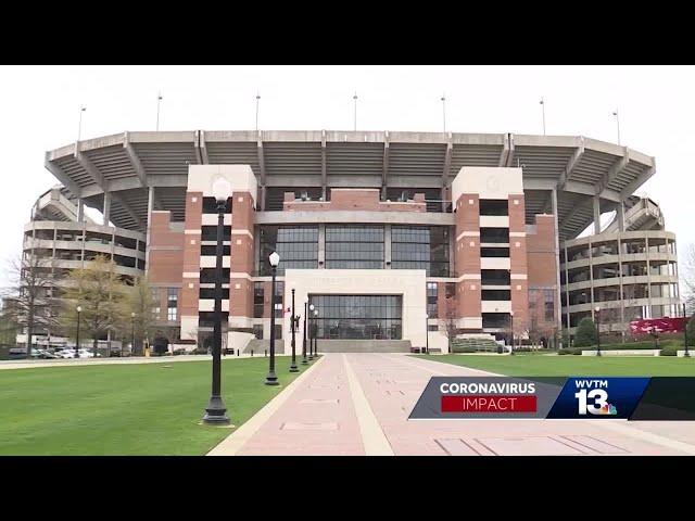 UA football players preparing to play during Coronavirus pandemic