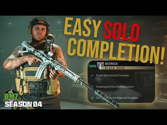 EASY Solo Bedrock Mission Completion for Black Mous | Call of Duty Warzone 2.0 DMZ Season 4