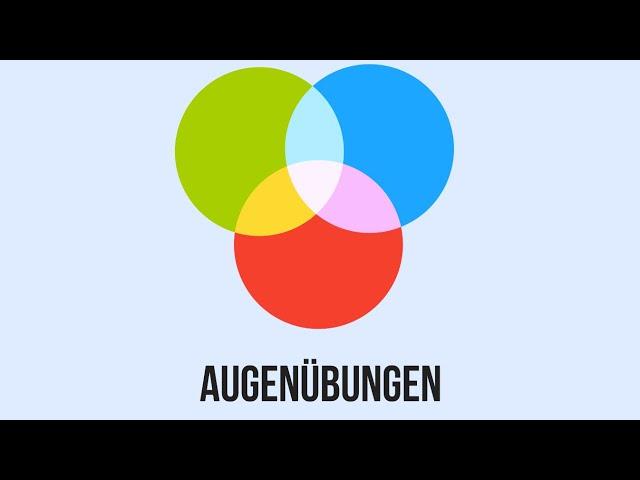 Augentraining Übungen / Augengymnastik / Augen trainieren