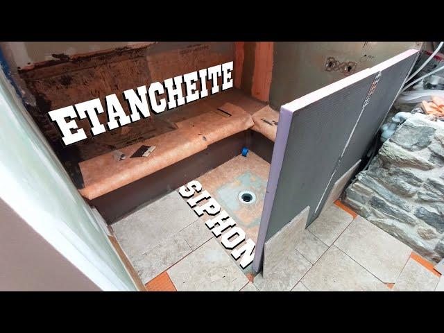 Ep45 - Étanchéité DOUCHE + désolidarisation + réparation poutre // LA GRANGE EN RENOVATION