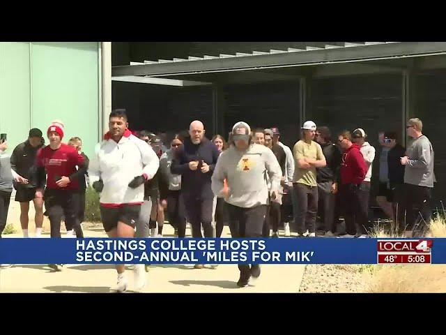 Hastings College hosts second-annual 'Miles for Mik'