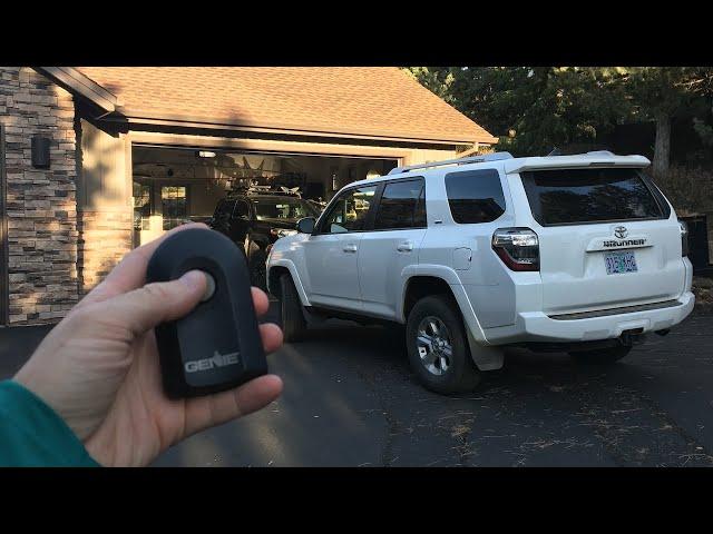 How to Program Garage Door Opener in Toyota 4Runner