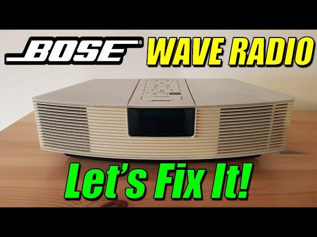 Repairing A BOSE Wave Radio Alarm Clock