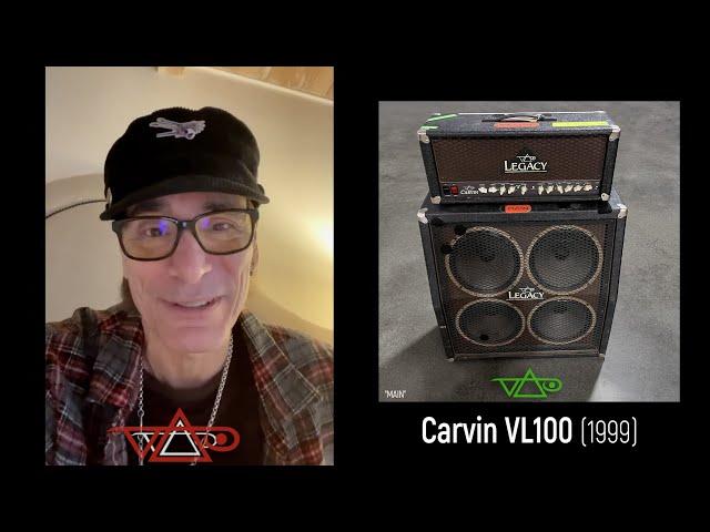 STEVE VAI's Personal Amps!  The original 1999 Carvin Legacy VL100 "MAIN" half stack.