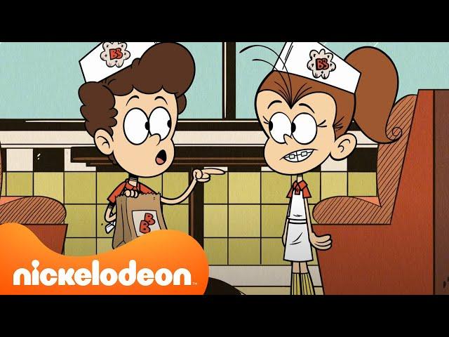 The Loud House Kids Get A Job!  | Loud Sisters Compilation | Nickelodeon UK