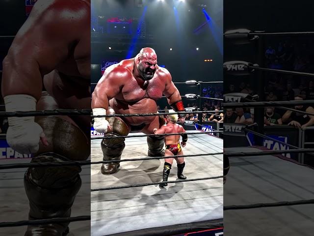 When Giants Take Over Wrestling