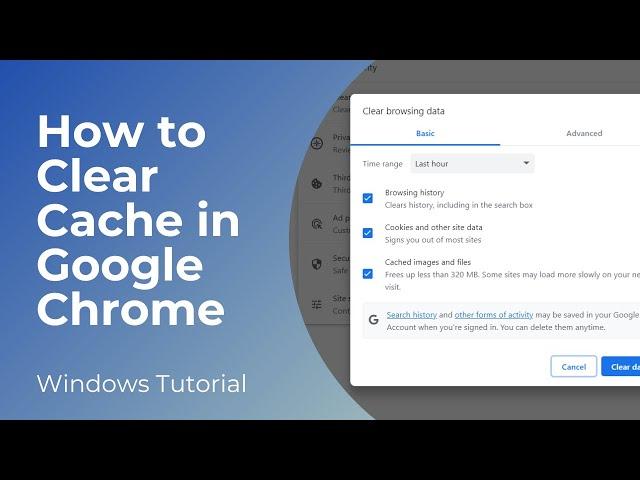 How to Clear Cache in Google Chrome | Delete Browser Cache