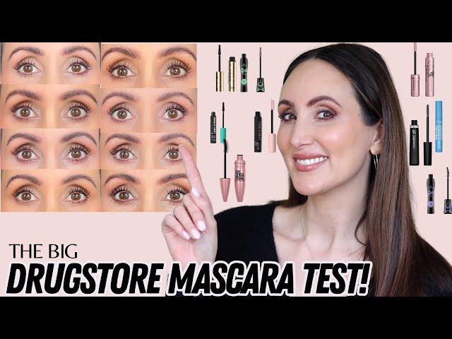 I TESTED 13 DRUGSTORE MASCARAS ON MY SHORT & SPARSE LASHES - HERE ARE THE RESULTS!