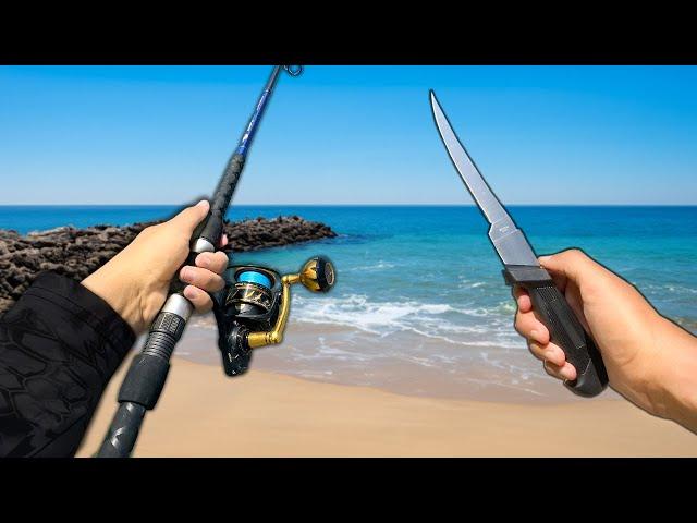 Eating Whatever I Catch.. Fishing and Crabbing! (Catch Clean Cook)