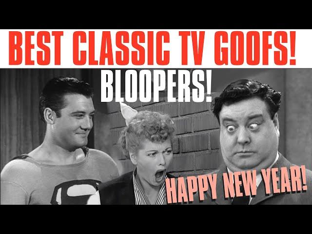 Best Classic TV Goofs and Bloopers I found last year