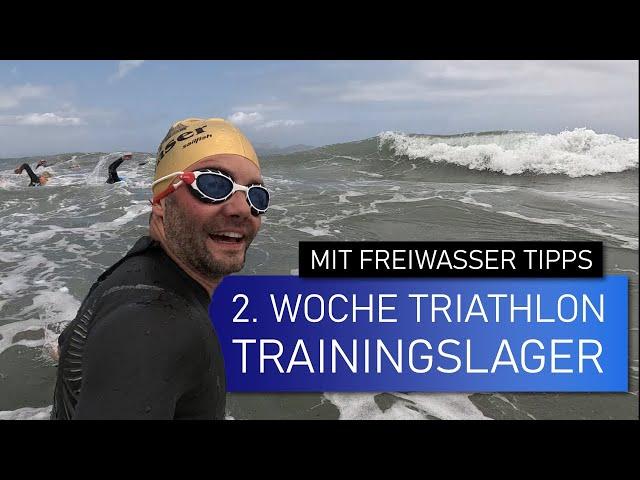 Triathlon Trainingslager 2024 auf Mallorca ‍️ Mit Tipps zur Ernährung und Freiwasser Schwimmen