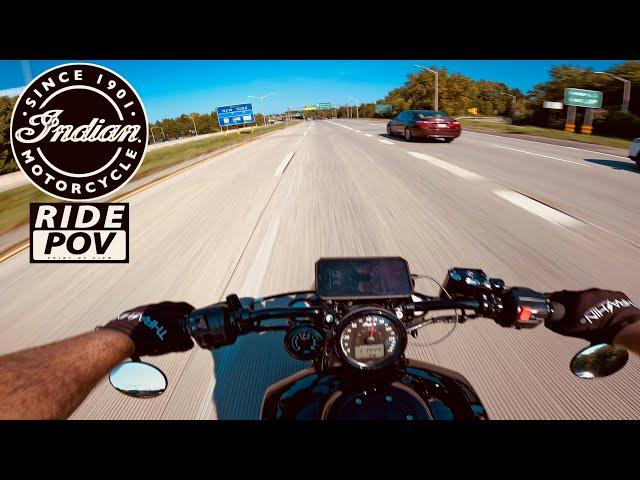 INDIAN SCOUT BOBBER - PURE RIDING POV