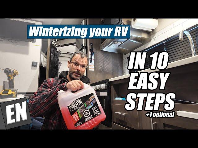 Winterizing your RV in 10 easy steps