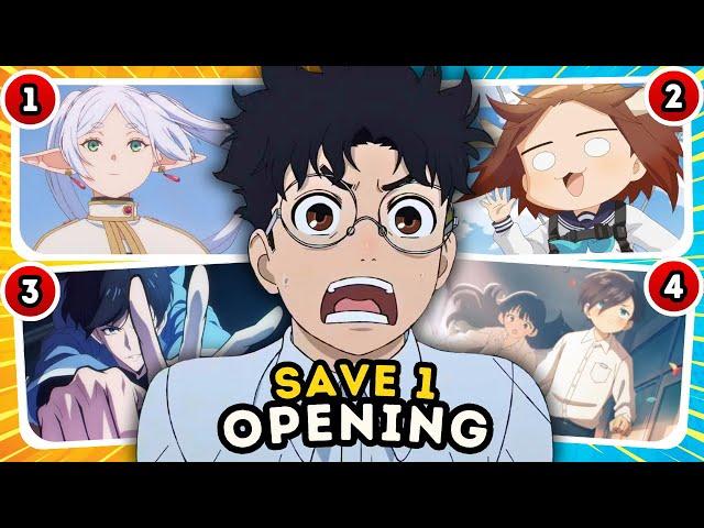  Save One Anime Opening SPECIAL 2024  Anime Quiz