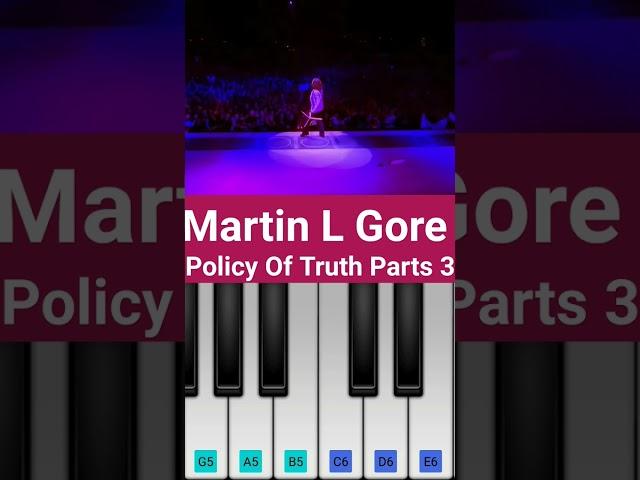 Depeche Mode - Martin L. Gore (Devotional Tour - Policy Of Truth Parts #3)