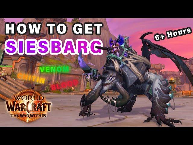 How to Farm for and Get the SIESBARG Mount ► WOW: The War Within