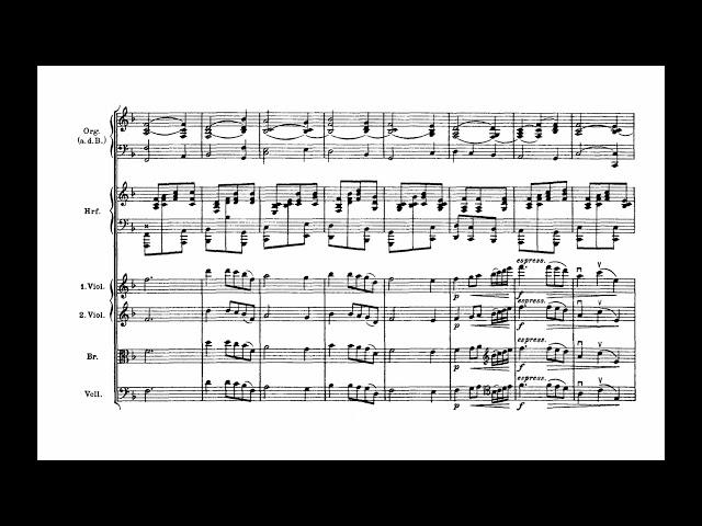 Pietro Mascagni - Intermezzo from Cavalleria rusticana (score-video)