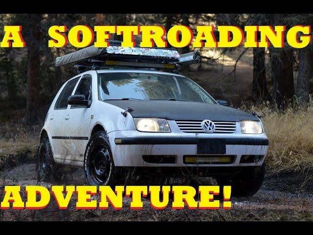 Softroading or Offroading? -|-  Trail Riding in the Volkswagen