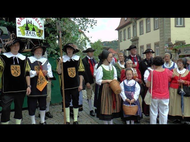 35. Altstadt-Weinfest Zeil am Main 2019 - Festzug + Eröffnung