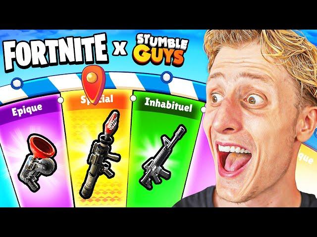 Stumble Guys CONTRÔLE ma Partie FORTNITE !