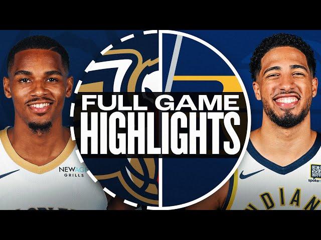 PELICANS at PACERS | FULL GAME HIGHLIGHTS | December 15, 2024