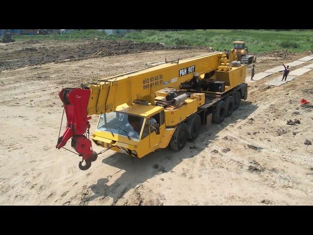 Powerful Skill Dozer Failed Heavy Tecovery Long Reach Power Helping Truck Crane Bulldozer