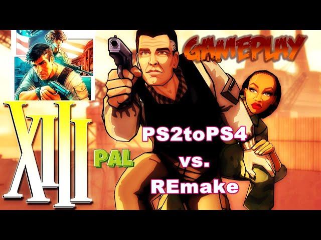 XIII PS2toPS4 vs. REmake BIG GamePlay Comparison!